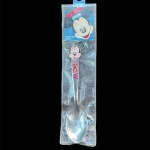 Vintage Disney Mickey Mouse Collector Spoon